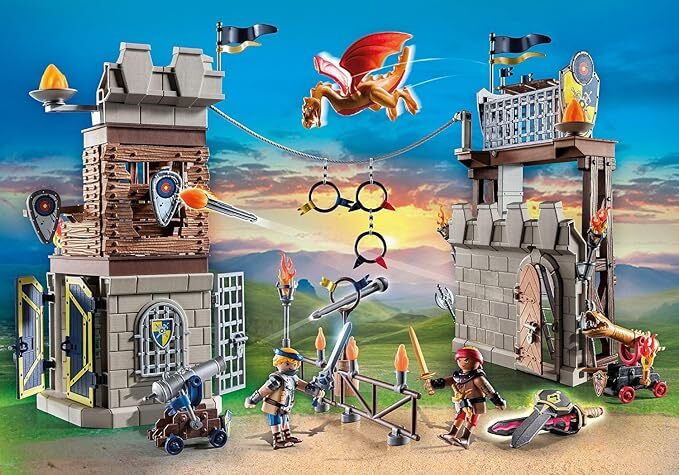 Playmobil Novelmore - Novelmore vs. Burnham Raiders: Tournament Arena
