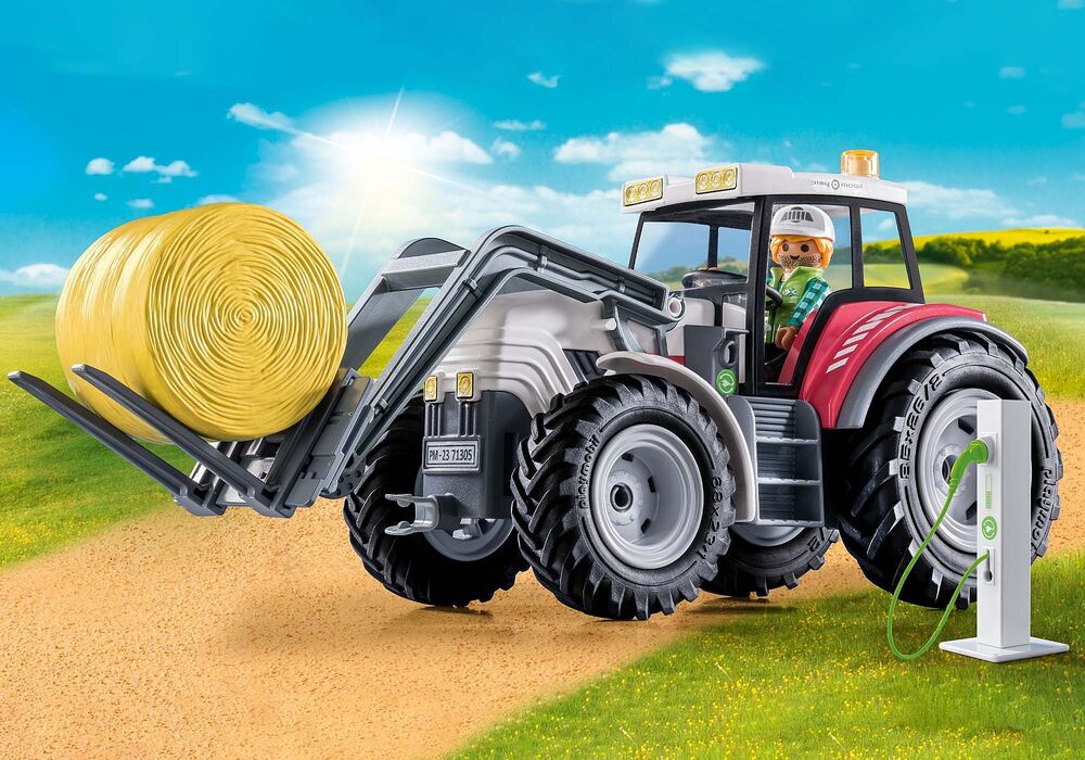 Playmobil Wiltopia - Large Tractor with Accessories