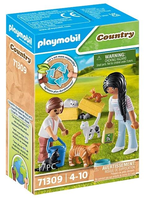 Playmobil Country - Cat Family