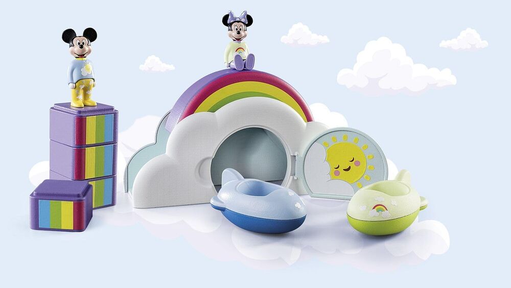 Playmobil 1.2.3 & Disney: Mickey & Minnie's Cloud Home