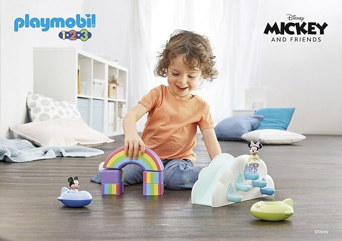 Playmobil 1.2.3 & Disney: Mickey & Minnie's Cloud Home