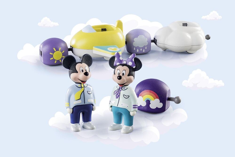 Playmobil JUNIOR & Disney: Mickey Mouse's & Minnie Mouse's Cloud Ride