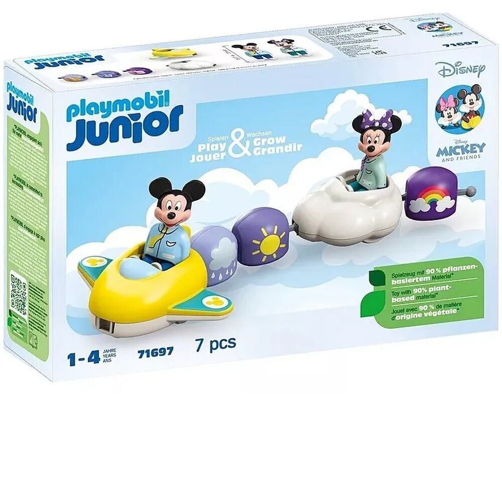 Playmobil JUNIOR & Disney: Mickey Mouse's & Minnie Mouse's Cloud Ride