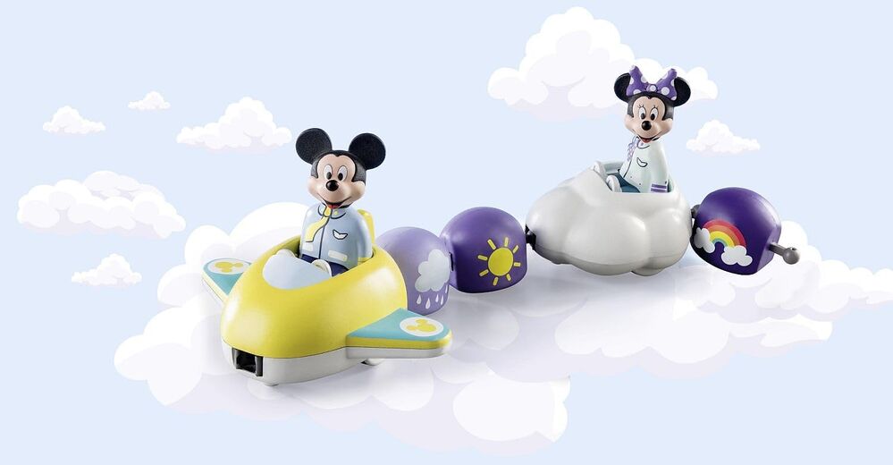 Playmobil JUNIOR & Disney: Mickey Mouse's & Minnie Mouse's Cloud Ride