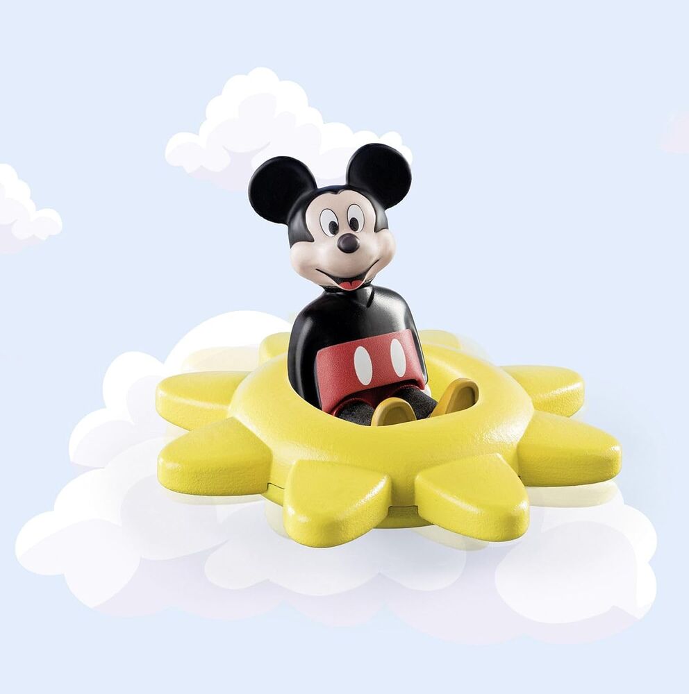 Playmobil JUNIOR & Disney: Mickey Mouse's Spinning Sun with Rattle Feature
