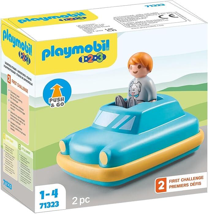 Playmobil 1.2.3 - Push & Go Car
