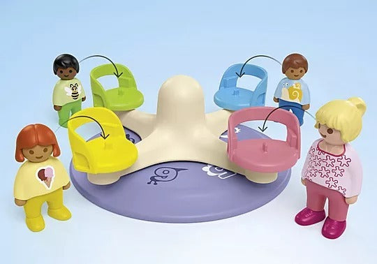 Playmobil JUNIOR - Number-Merry-Go-Round