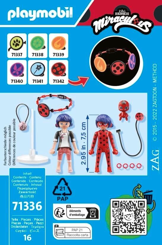 Playmobil Miraculous - Marinette and Ladybug