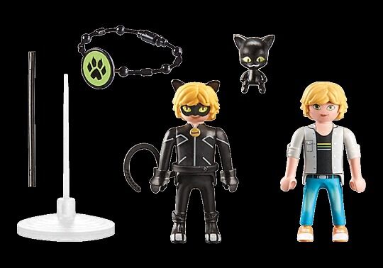 Playmobil Miraculous - Adrien and Cat Noir