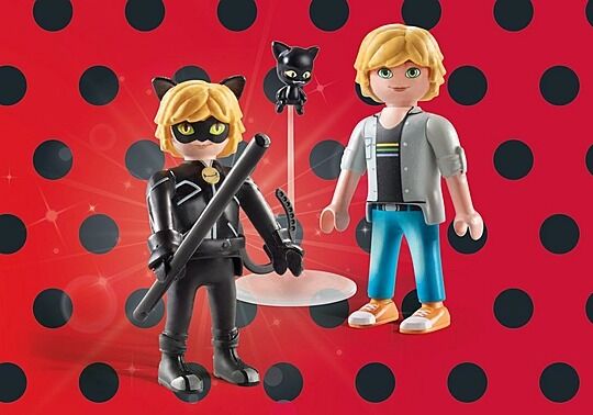 Playmobil Miraculous - Adrien and Cat Noir