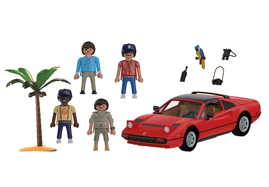 Playmobil Magnum P.I. - Ferrari 308 GTS Quattrovalvole