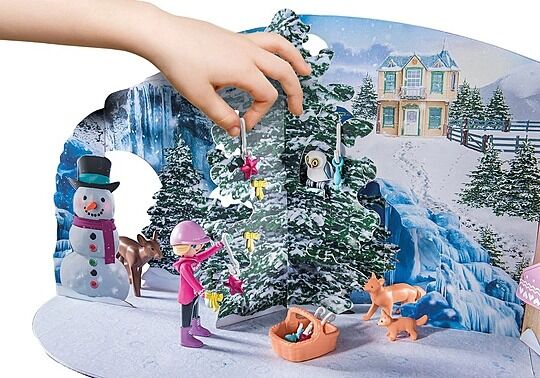 Playmobil Horses of Waterfall - Christmas Sleigh Ride Advent Calendar