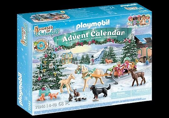 Playmobil Horses of Waterfall - Christmas Sleigh Ride Advent Calendar