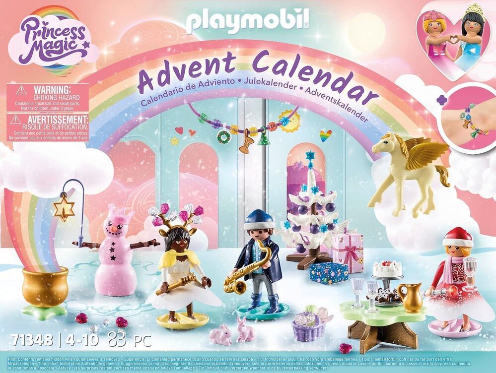Playmobil Princess Magic - Christmas Under the Rainbow Advent Calendar