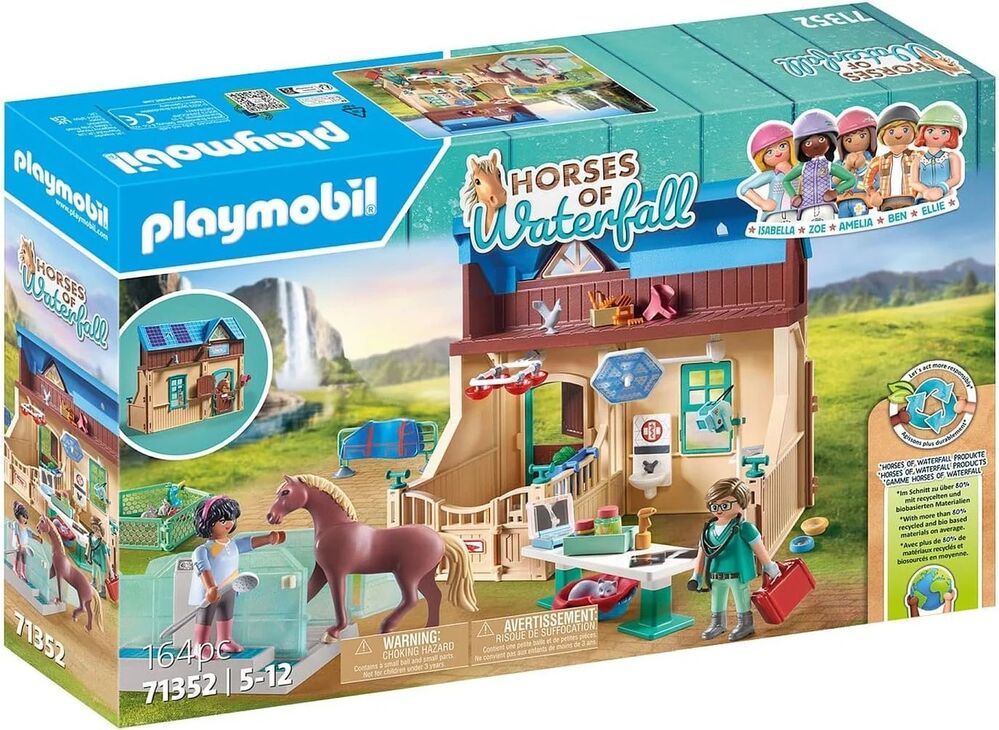 Playmobil Horses of Waterfall - Riding Therapy and Veterinary Practice