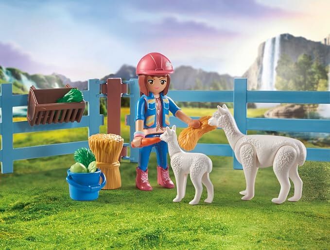 Playmobil Horses of Waterfall - Horse Stall with Amelia and Whisper