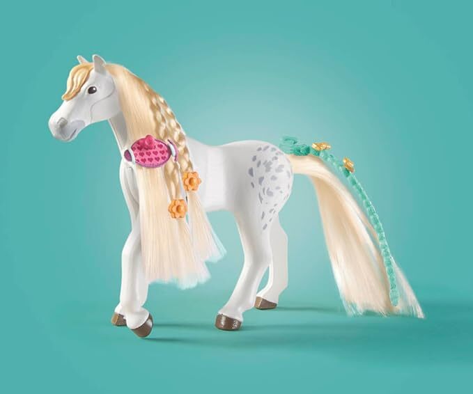 Playmobil Horses of Waterfall - Washing Station with Isabella and Lioness