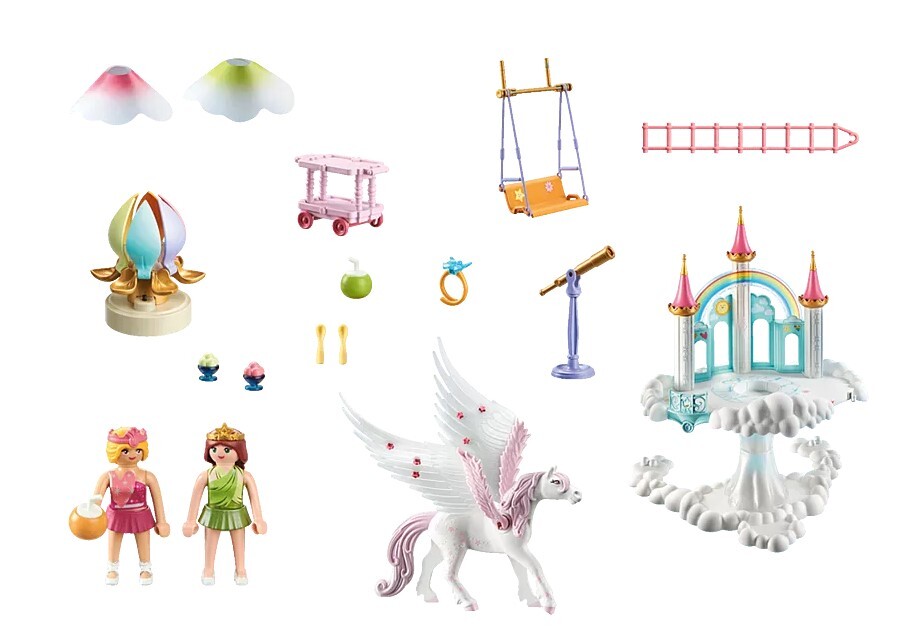 Playmobil Princess Magic - Rainbow Castle in the Clouds