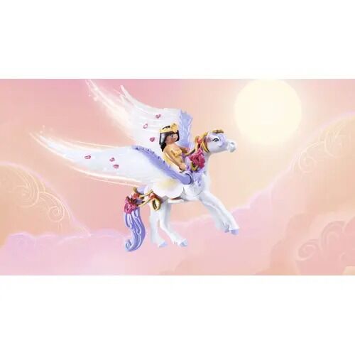 Playmobil Princess Magic - Pegasus with Rainbow in the Clouds