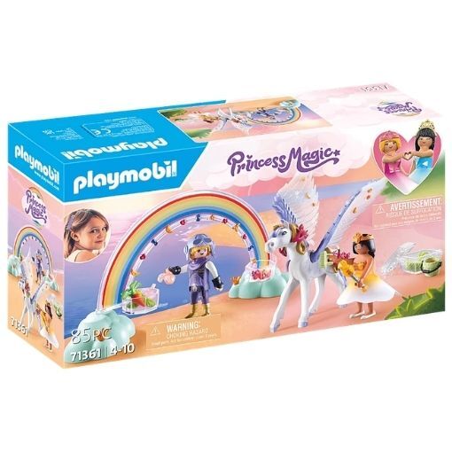 Playmobil Princess Magic - Pegasus with Rainbow in the Clouds