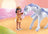 Playmobil Princess Magic - Pegasus with Rainbow in the Clouds