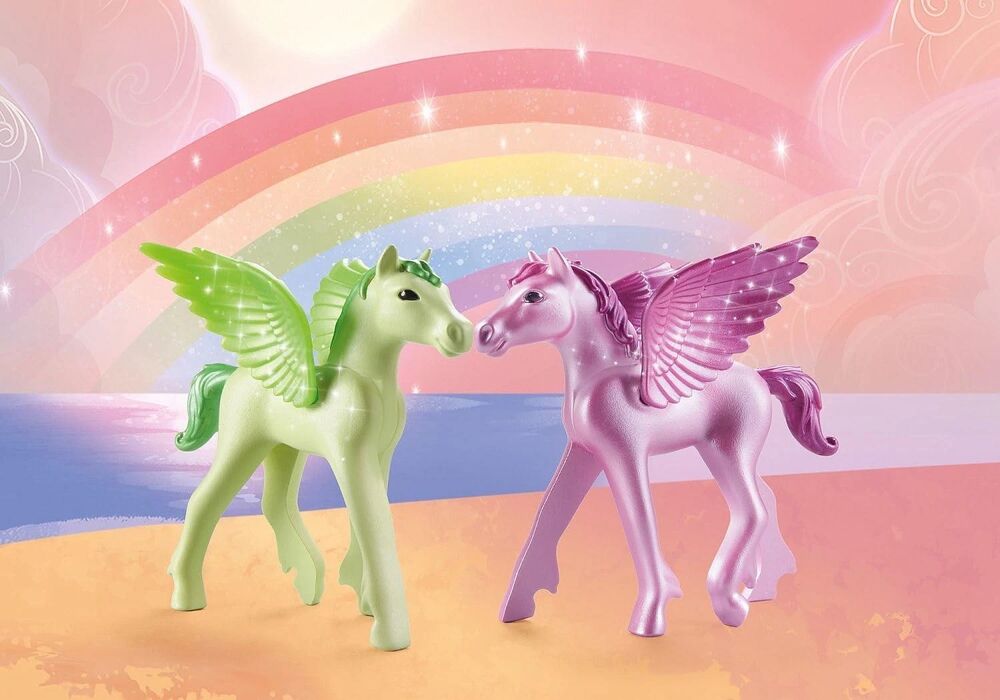 Playmobil Princess Magic - Trip with Pegasus Foals in the Clouds