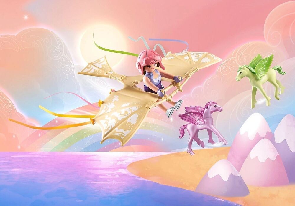 Playmobil Princess Magic - Trip with Pegasus Foals in the Clouds