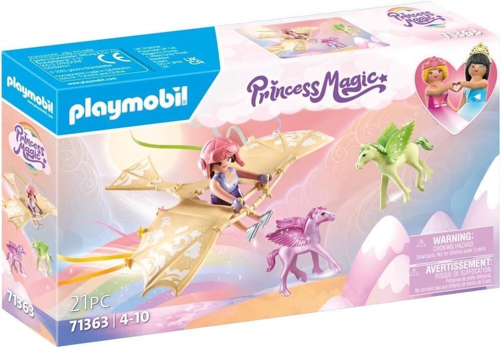 Playmobil Princess Magic - Trip with Pegasus Foals in the Clouds