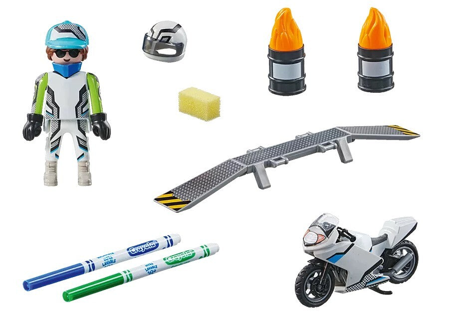 Playmobil Color - Motorbike
