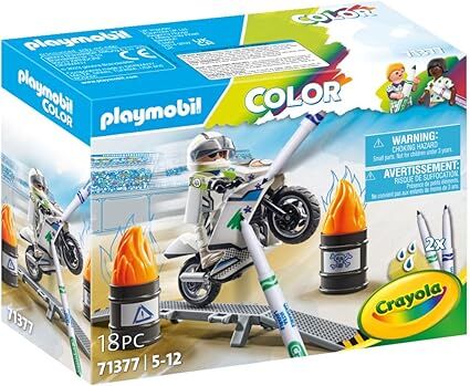 Playmobil Color - Motorbike