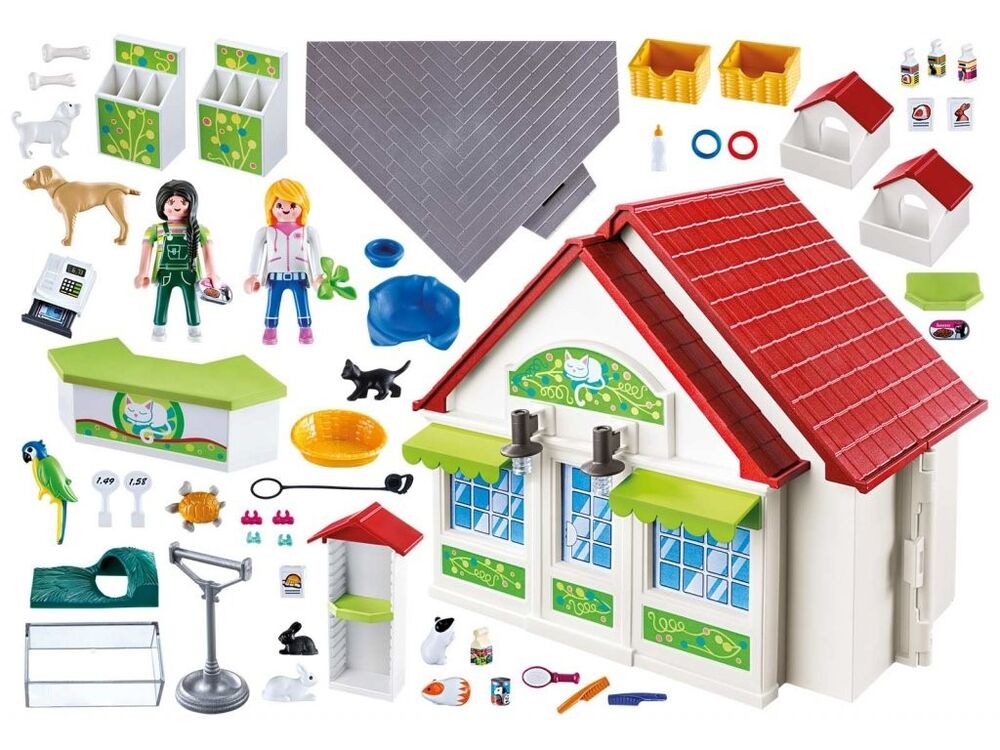 Playmobil City Life - Take Along Animal Clinic