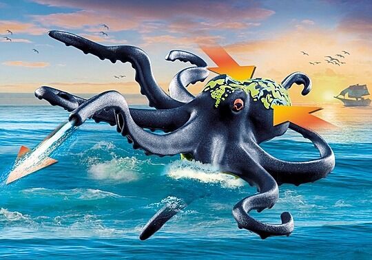 Playmobil Pirates - Battle Against the Giant Octopus