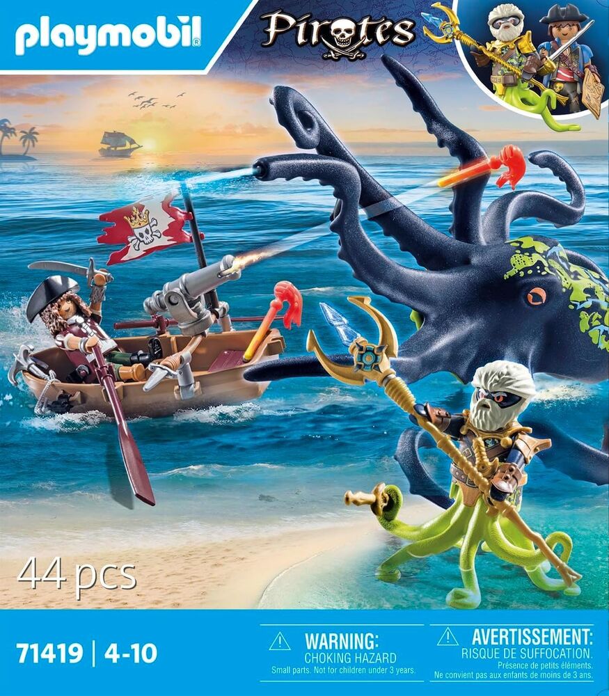Playmobil Pirates - Battle Against the Giant Octopus