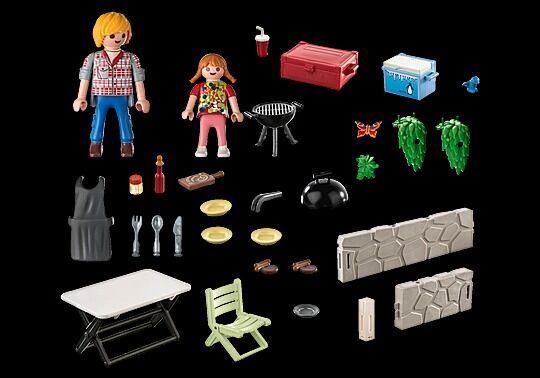 Playmobil Family Fun - Family Barbecue