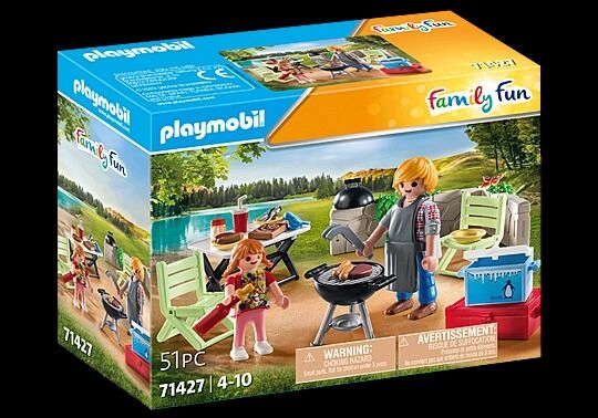 Playmobil Family Fun - Family Barbecue