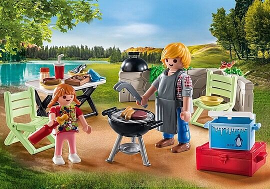 Playmobil Family Fun - Family Barbecue