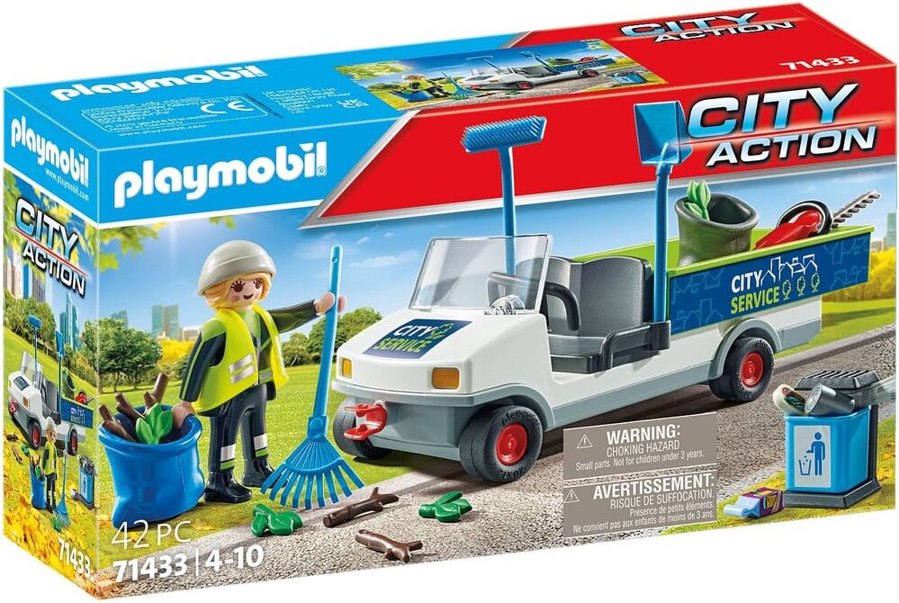 Playmobil City Action - Street Cleaner with e-Vehicle