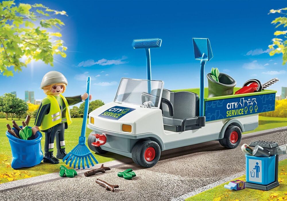 Playmobil City Action - Street Cleaner with e-Vehicle