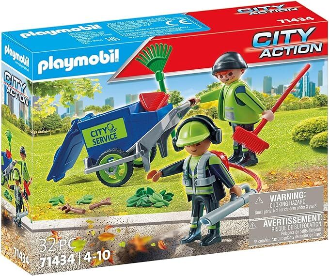 Playmobil City Action - Street Cleaning Team