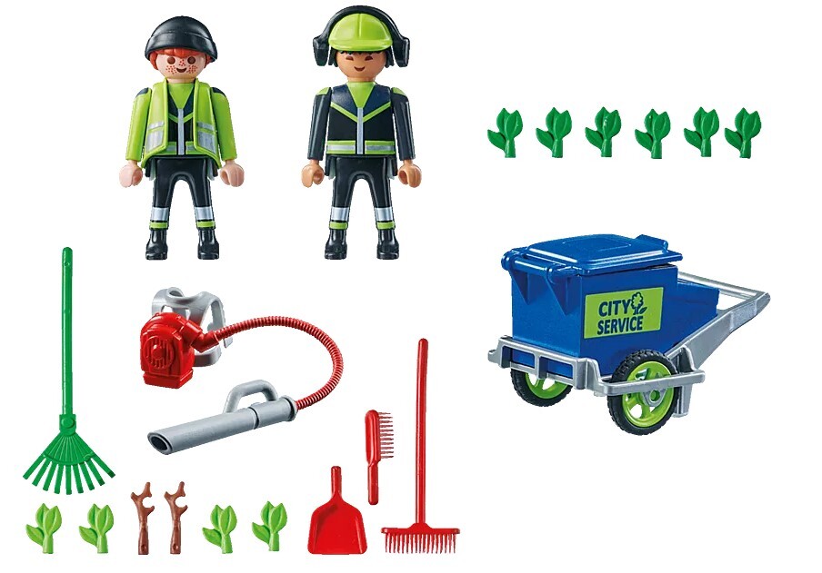 Playmobil City Action - Street Cleaning Team