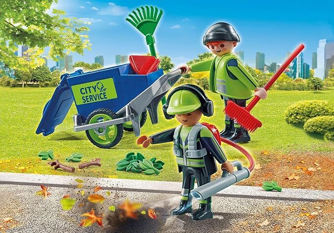 Playmobil City Action - Street Cleaning Team