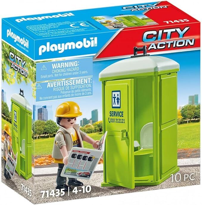 Playmobil City Action - Portable Toilet