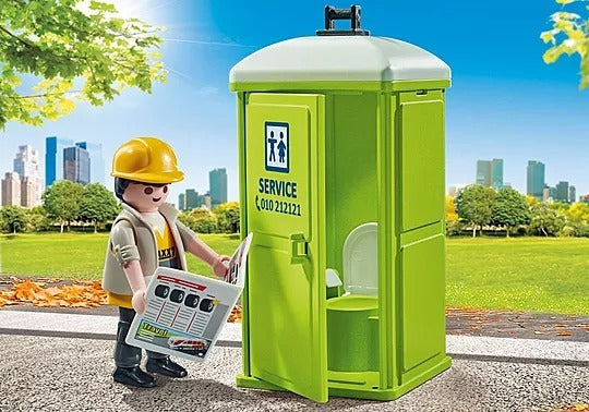 Playmobil City Action - Portable Toilet