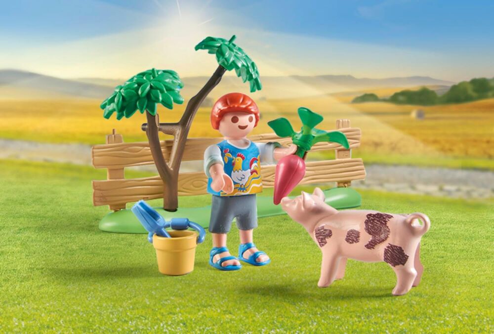 Playmobil Country - Idyllic Vegetable Garden with Grandparents