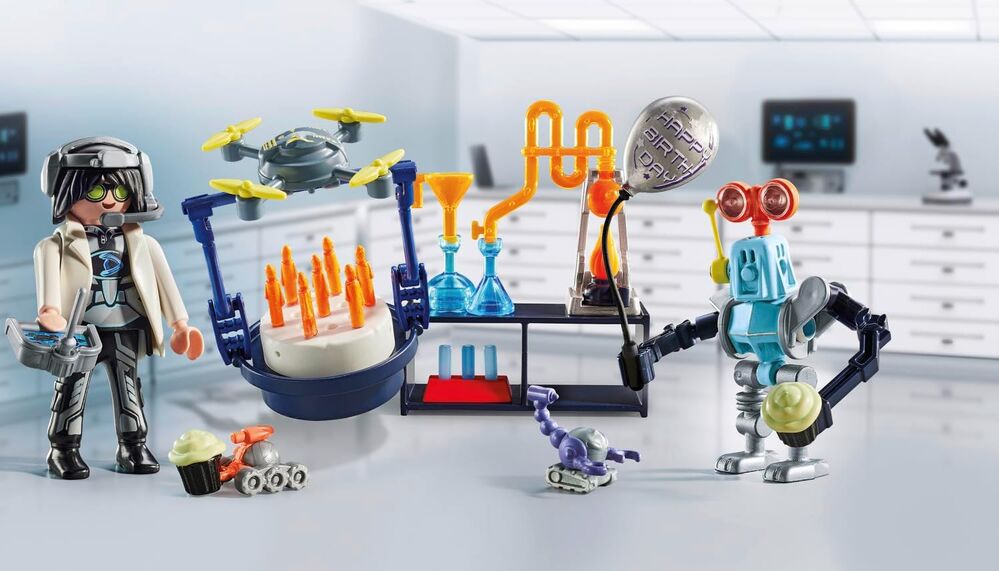 Playmobil My Life - Researchers with Robots