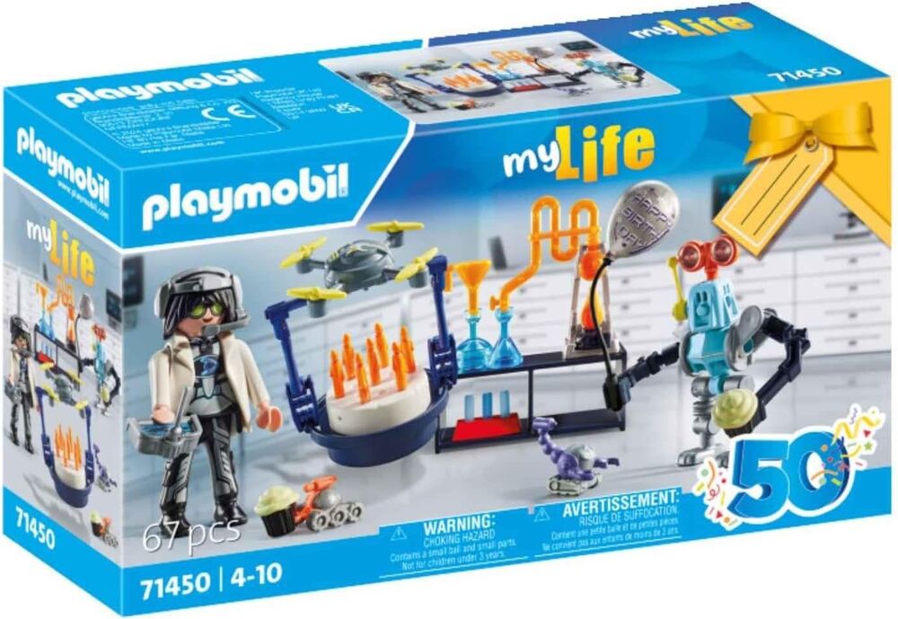 Playmobil My Life - Researchers with Robots