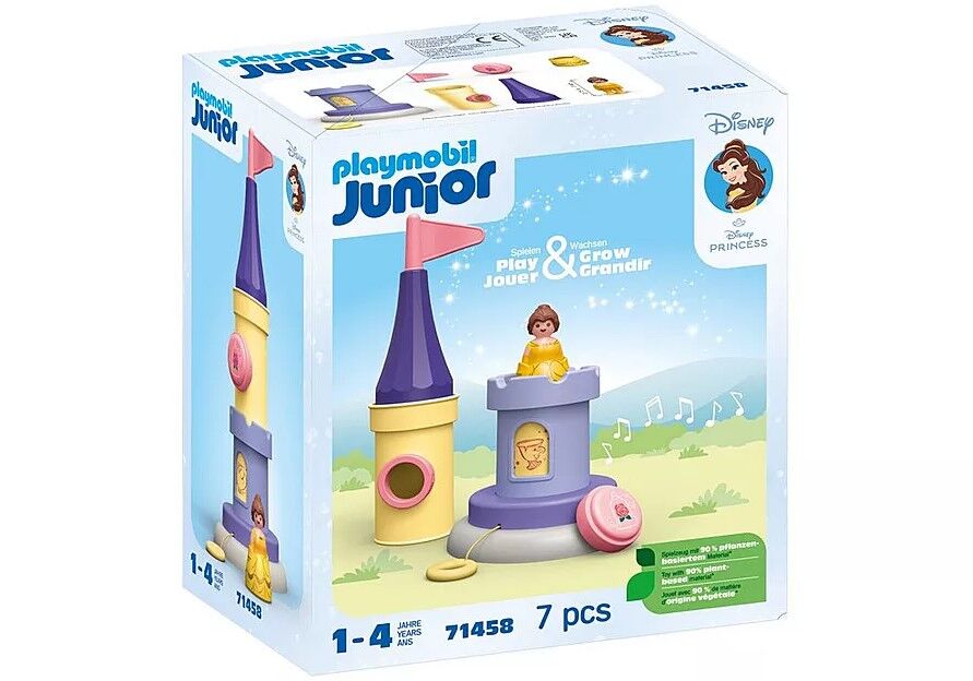 Playmobil JUNIOR & Disney - Belle's Play Tower with Sound