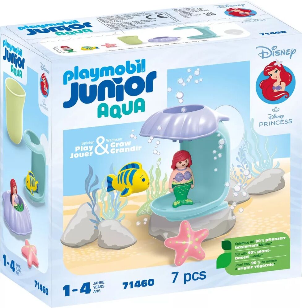 Playmobil JUNIOR AQUA & Disney - Ariel's Shell Shower