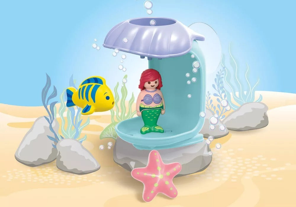 Playmobil JUNIOR AQUA & Disney - Ariel's Shell Shower