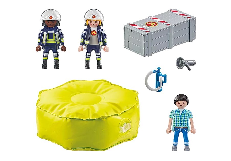 Playmobil Action Heroes - Firefighter with Air Pillow